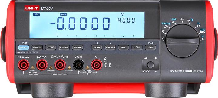 Actual product image Uni-T Bench multimeter UT804, True RMS
