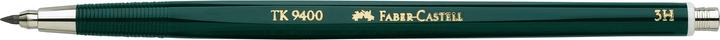 Actual product image Faber-Castell Castell 139413 - Clutch pencil TK 9400, lead thickness: 2 mm, hardness: 3H, barrel colour: green (2 mm, 3H, 1 x)