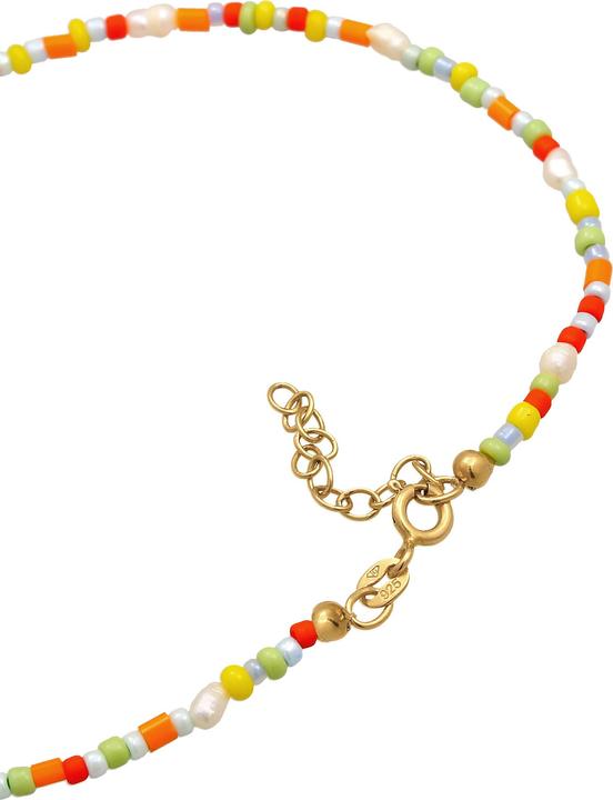 Produktbild Elli Multi-Color (Glas, 925 Sterling Silber vergoldet, Plastik, Süsswasserzuchtperlen, No stone, 22 cm)