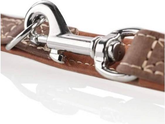 Immagine prodotto Hunter guinzaglio in koleather Porto tobacco/cognac lungo e largo (M, Cane)