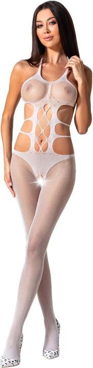 Actual product image Passion Woman Bs084 Bodystocking - White One Size (One size)