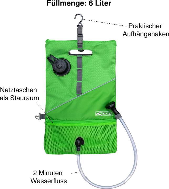 Actual product image Kurgo Go Shower (Dog, 6000 ml)