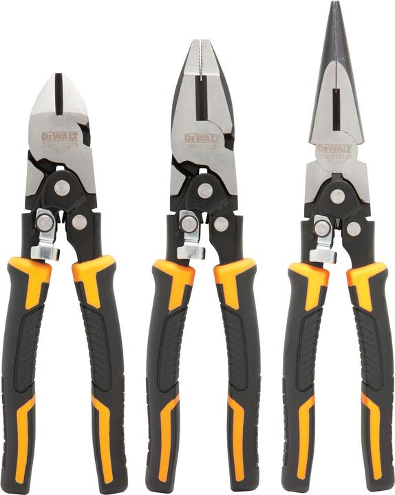 DeWalt Jeu de pinces de force duo 3 pièces (300 mm)