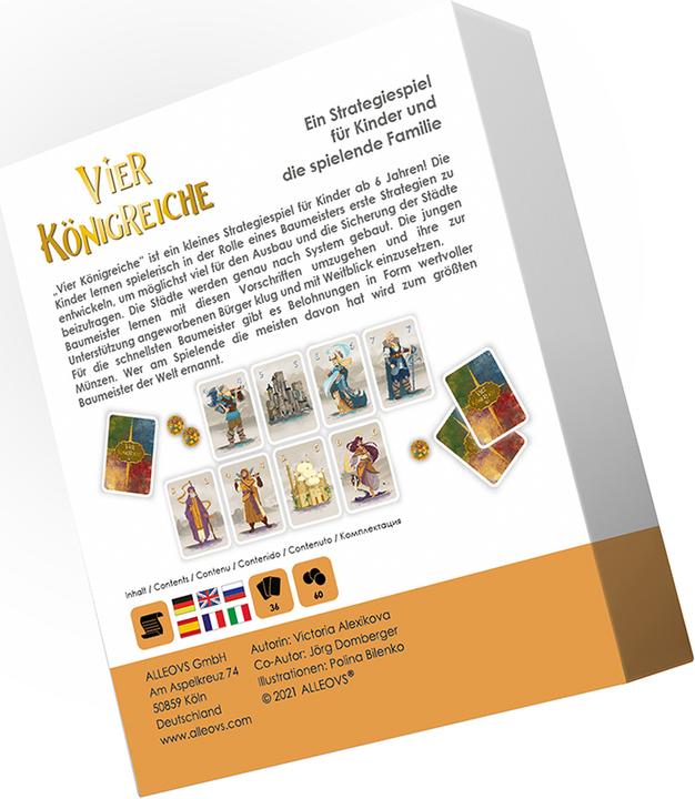 Immagine prodotto Alleovs Quattro regni (Francese, Italiano, Spagnolo, Tedesco, Russo, Inglese)