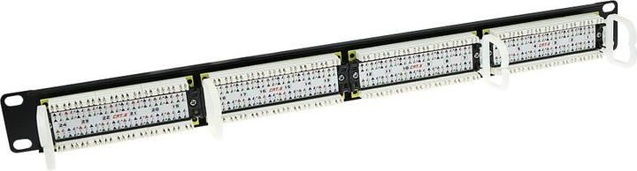 Immagine prodotto Patchpanel 24 porte non schermate a 45° CAT6 PATCHPANEL 24P UTP C6 45GR