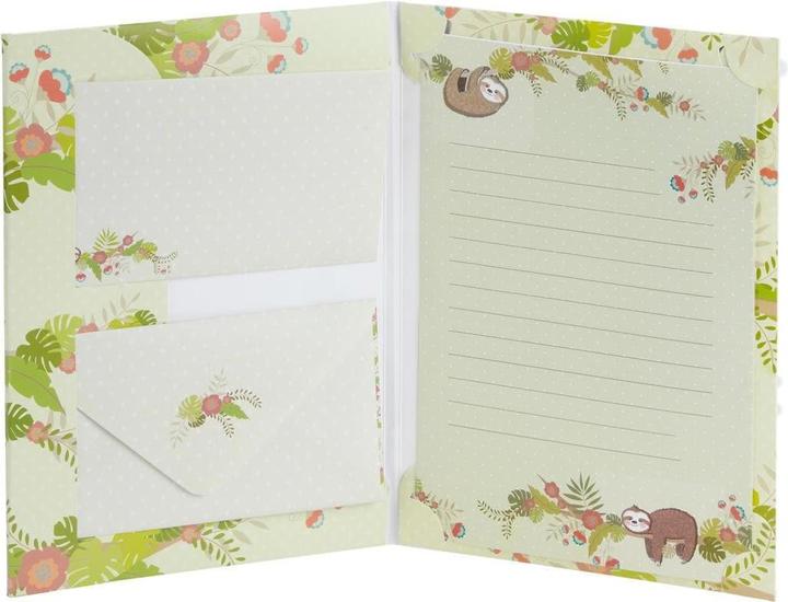 Produktbild Rössler Briefpapierset Faultier (1 Stk.)