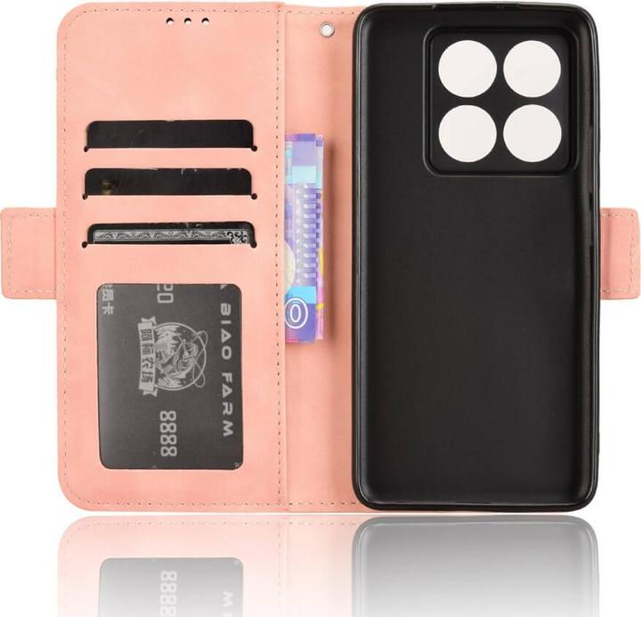Actual product image Cover-Discount Xiaomi 14T Pro - Case with many card slots (Xiaomi 14T Pro)