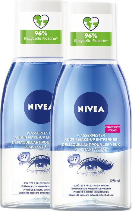 NIVEA Augen Make-up Entferner für wasserfestes Make-up (Make-Up Entferner, 250 ml)