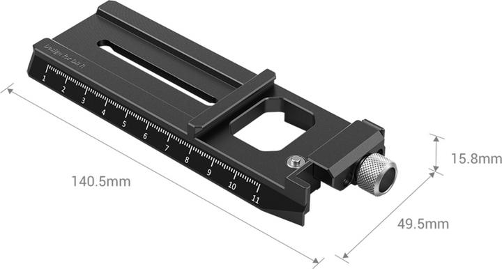 Image du produit SmallRig Platine quick-release (Arca/Manfrotto) pour DJI RS 2 et DJI RSC 2 - 3061 (Plaque de montage Gimbal)
