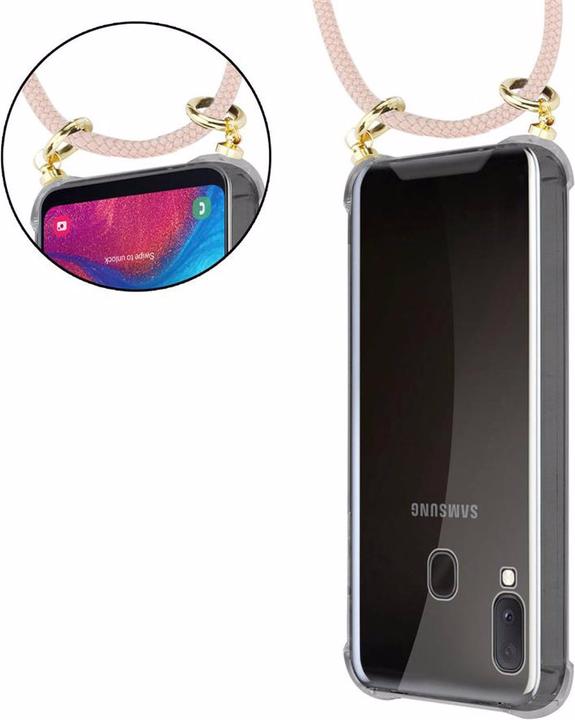 Produktbild Cadorabo TPU Handy Kette GOLD Cover