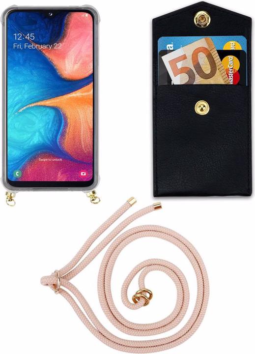 Produktbild Cadorabo TPU Handy Kette GOLD Cover