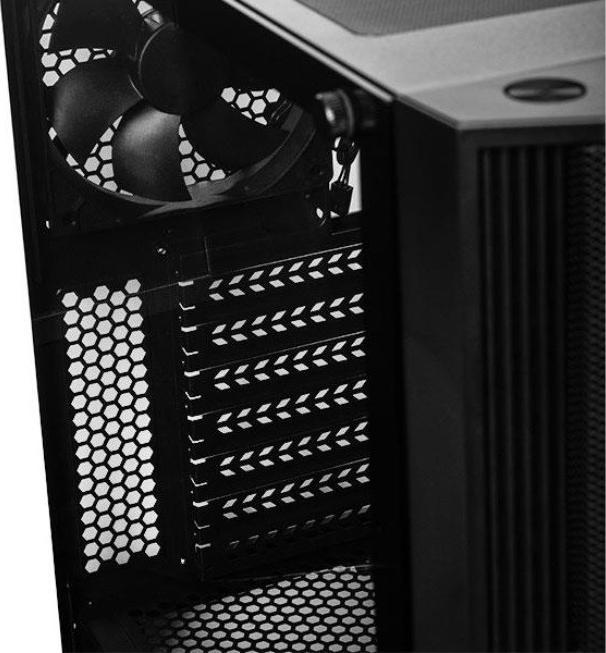 Actual product image Logic Computer case without power source Agir Mesh + Glass USB 3.0 black (ATX)