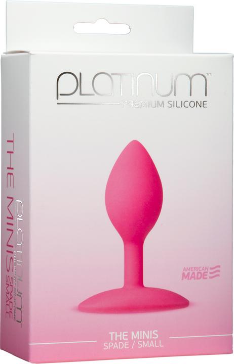 Doc Johnson Silicone Platinum Premium - The Minis - Spade