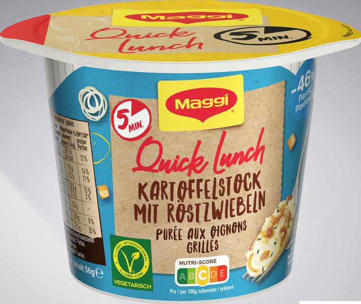 Maggi Quick Lunch Purée & oignons (70 g)