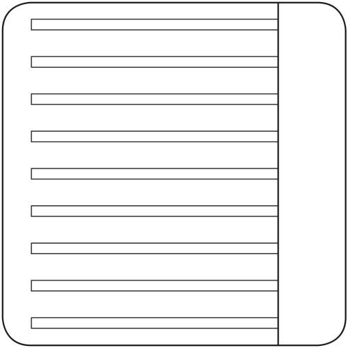 Actual product image Herlitz Exercise book x.book, DIN A4, ruling 3 / lined (A4, Lined, No binding)