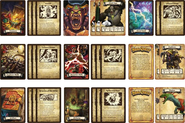 Productafbeelding Hasbro HeroQuest bordspel uitbreiding Jungles of Delthrak avonturenpakket *Engelse versie* (Engels)