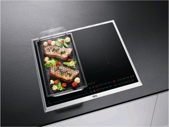 Image du produit AEG APPAREILS MÉNAGERS Plaque vitrocéramique,60cm,induction,MaxiSense,edst IKE64441XB