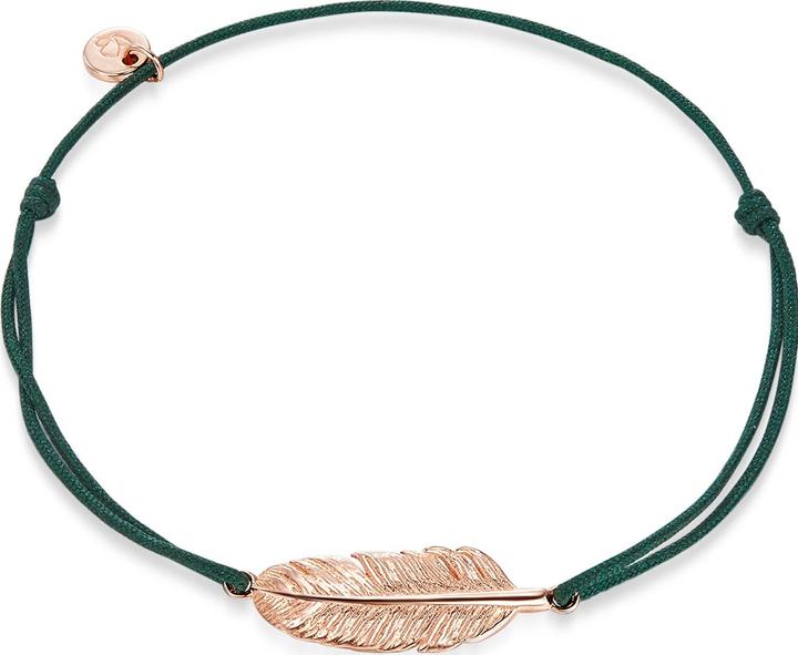 Immagine prodotto Glanzstücke München Donna Primavera Argento Rosa Oro 15,0 - 22,0 cm, flessibile regolabile - 8186 (22 cm, Cotone, Argento 925)