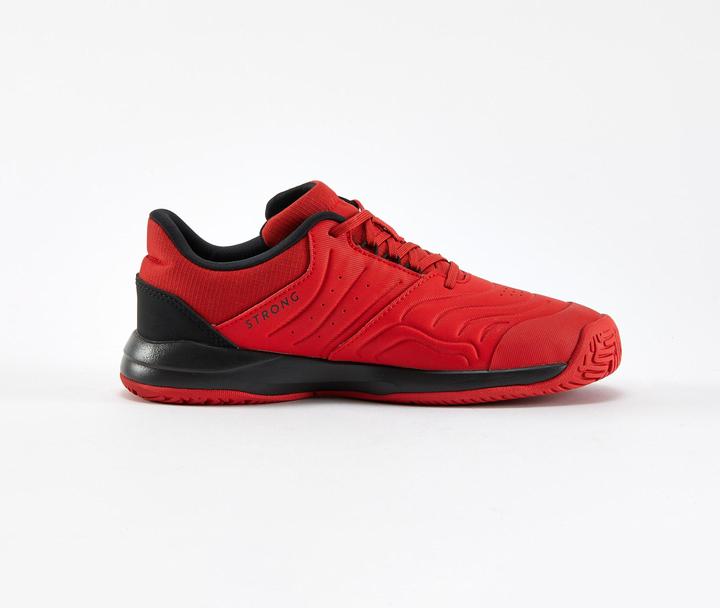 Produktbild Artengo Kinder Tennisschuhe mit Schnürsenkel - TS Strong Jr rot (37)