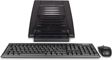 Immagine prodotto Hamlet Tiramisù Notebook Stand. Supporto universale per Notebook con Tastiera e Mouse Senza Fili
