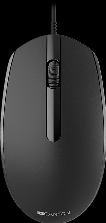 Actual product image Canyon Optical mouse with cable M-10, Black (Cable)