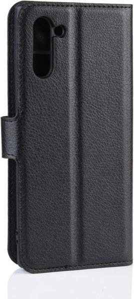 Actual product image MU Classic Litchi Leather Bookcover Series (Samsung Galaxy Note 10)