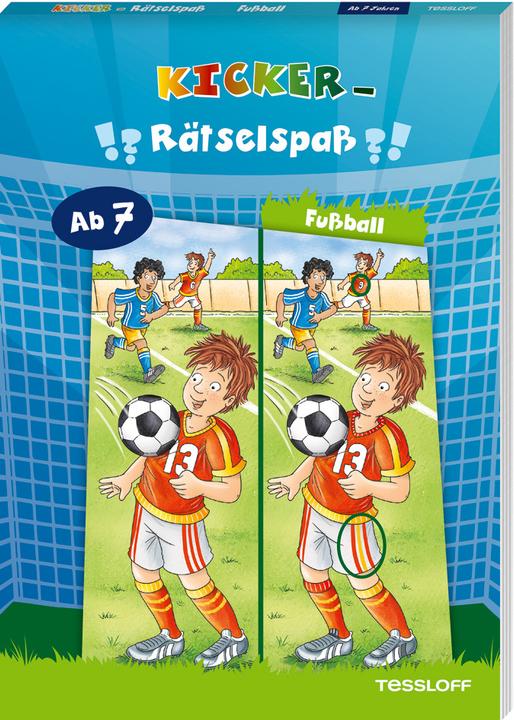 Tessloff Kicker-Rätselspass. Fussball (German, Stefan Lohr, 2022)