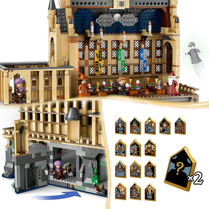 Image du produit LEGO 76435 Château de Poudlard™ : La Grande Salle (76435, LEGO Harry Potter)