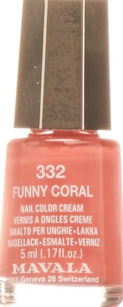 Produktbild Mavala Mini Color's Nagellack (Funny Coral, Farblack)
