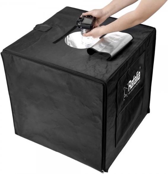 Produktbild Rafalia Foto-Studio-Box 60x60cm mit LED inkl. 2 Hintergründe