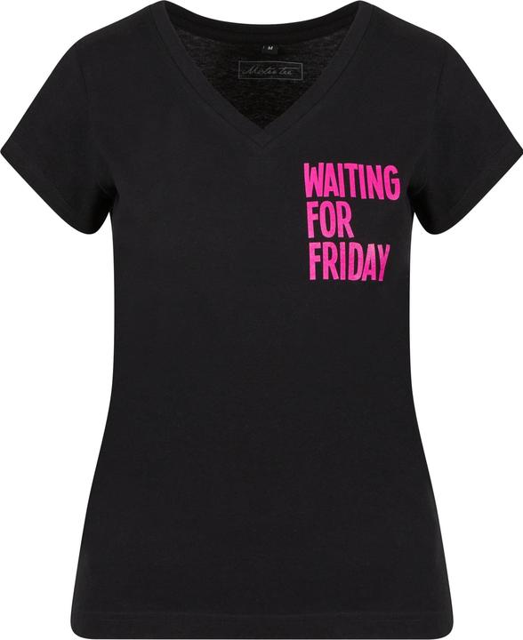 Produktbild Mister Tee Ladies Waiting For Friday Box Tee - 22285 (XS)