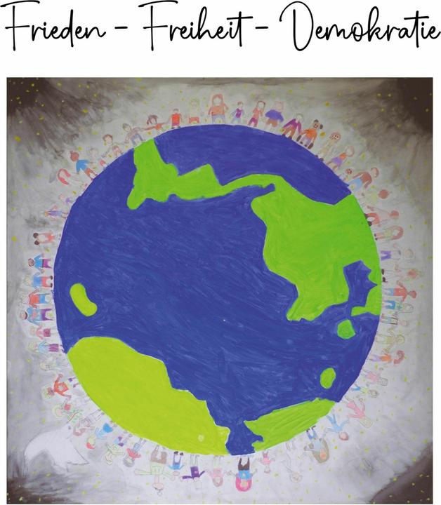 Actual product image Frieden - Freiheit - Demokratie (German, Polish, Szkola Podstawowa w Liniewie, Comprehensive school Ebsdorfergrund, 2022)