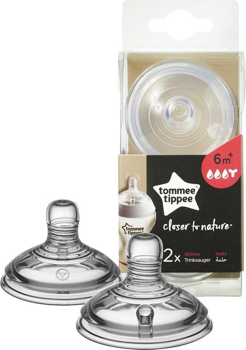 Image du produit Tommee Tippee 221421 Tétine en silicone 6 + bouillie