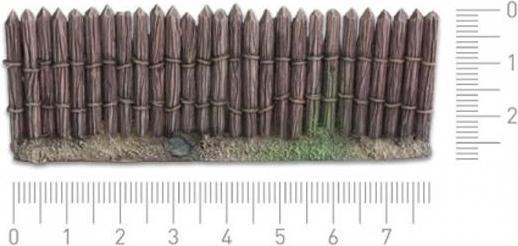 Produktbild Tabletop-Art Gelände Holzpalisade 28 mm 6 Teile