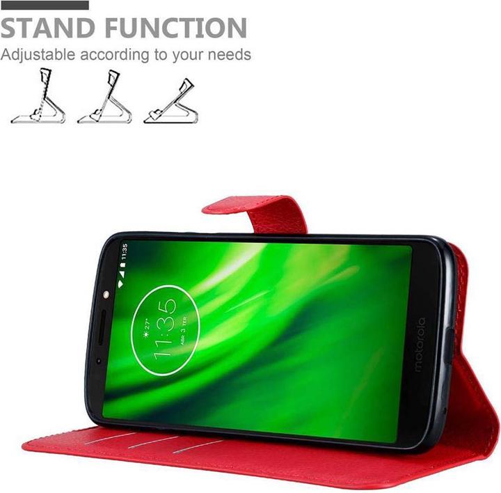 Productafbeelding Cadorabo Boek met kaft met standfunctie (Motorola Moto E5)
