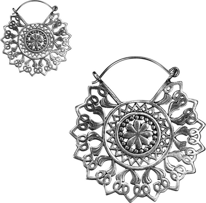 Immagine prodotto Star Piercing Orecchino in argento con fiore (Ottone)