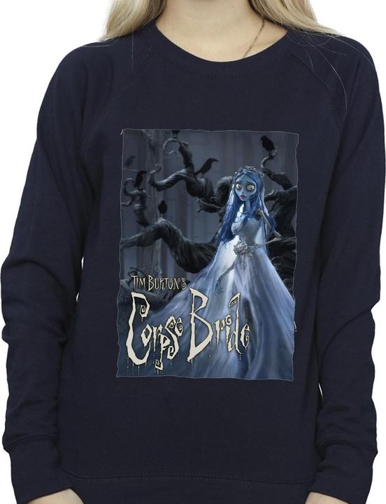 Actual product image Corpse Bride Womens/Ladies Wedding Gown Poster Sweatshirt (S)