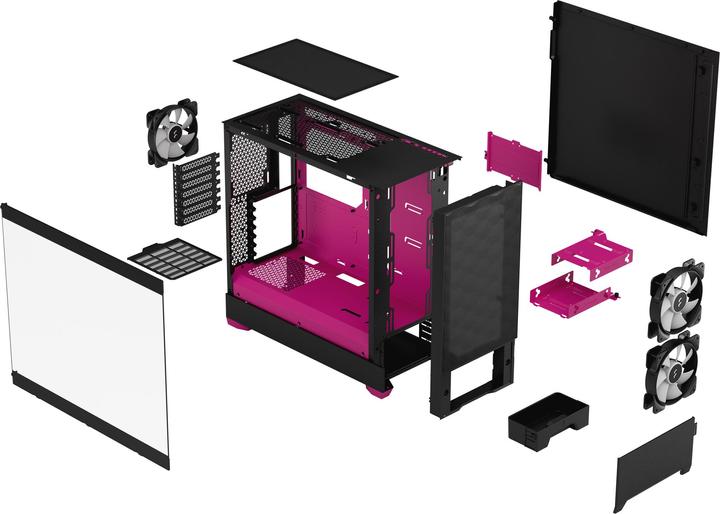 Produktbild Fractal Pop Air RGB TG (mATX, Mini-ITX, ATX)
