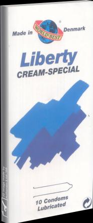 Produktbild World`s Best Worlds Best «Liberty Cream Special» 10 extra feuchte Kondome mit reichlich Gleitgel (10 Stk.)