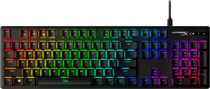 HyperX Alloy Origins Mechanical Gaming Keyboard, US Layout, Blue Switch (US, Cable)