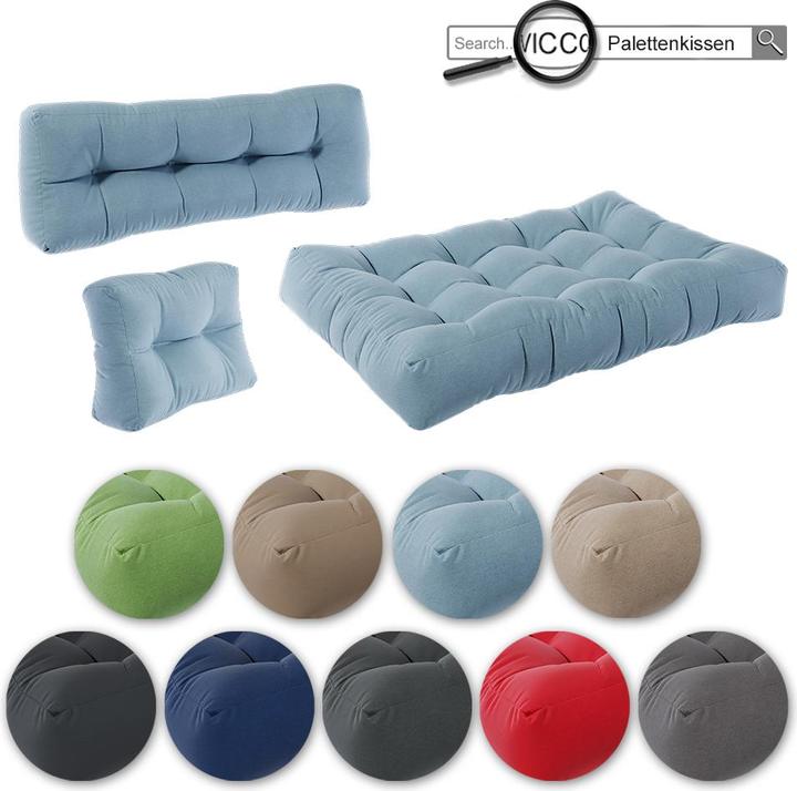 Image du produit Vicco Palettenkissen (60 x 40 x 20 cm)