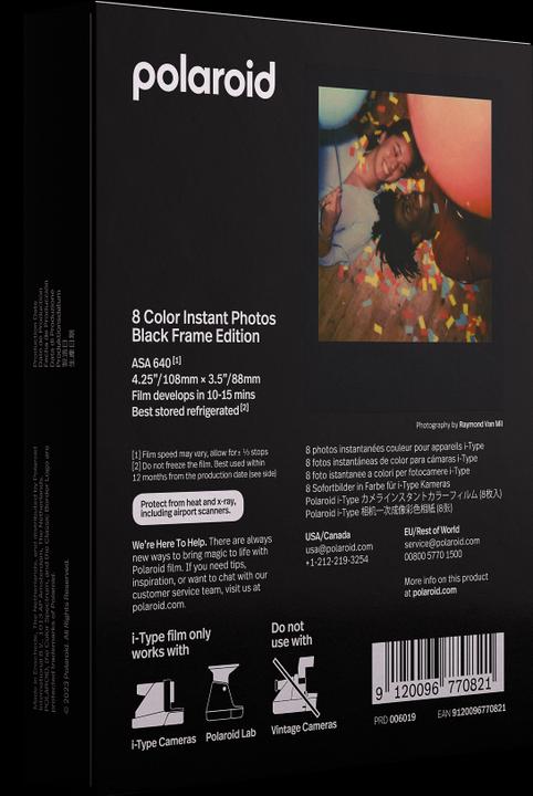 Image du produit Polaroid Edition Black Frame (Maintenant, OneStep+ (en anglais))