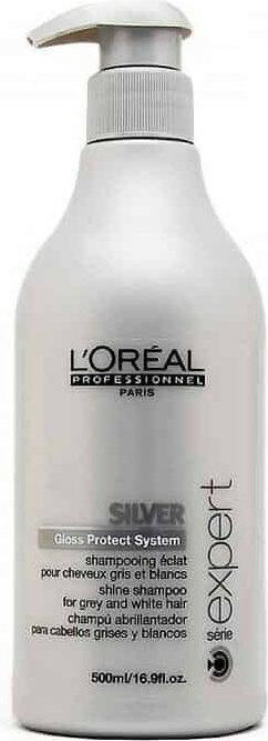 Produktbild L'Oréal Professionnel SILVER shampoo 500 ml (500 ml, Flüssiges Shampoo)