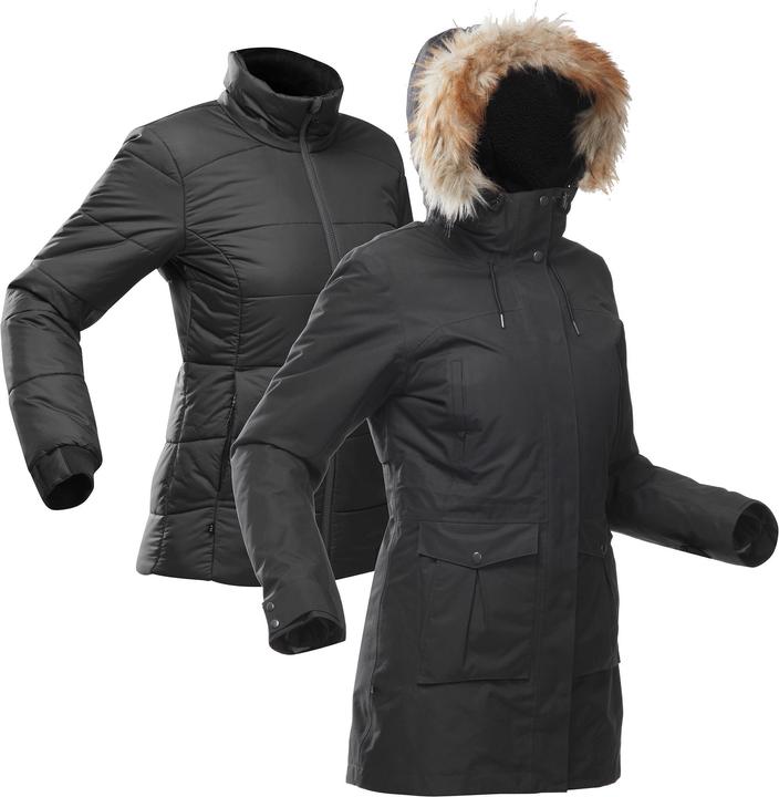Forclaz travel 900 3in1 warm jacket l 328288 (S)