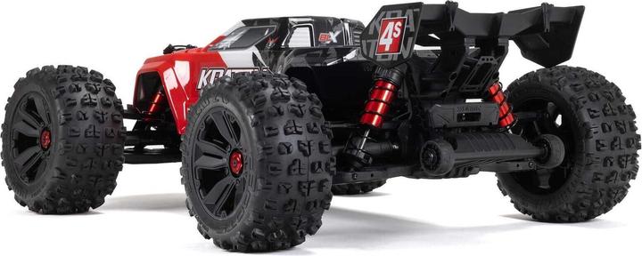 Image du produit Arrma Monster Truck Kraton 4x4 4S V2 BLX Rouge, ARTR, 1:10 (RTR Prêt à fonctionner)