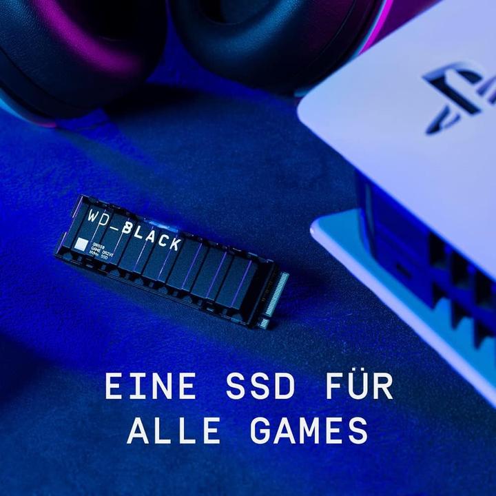 Actual product image WD SN850 (1000 GB, M.2 2280)