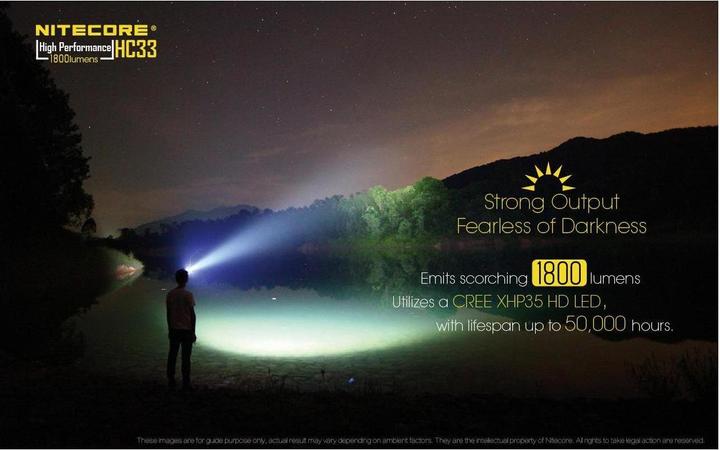 Immagine prodotto Nitecore Hc33 (1800 lm)