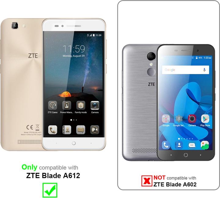 Produktbild Cadorabo Flip wie Invisible Cover (ZTE Blade A612)