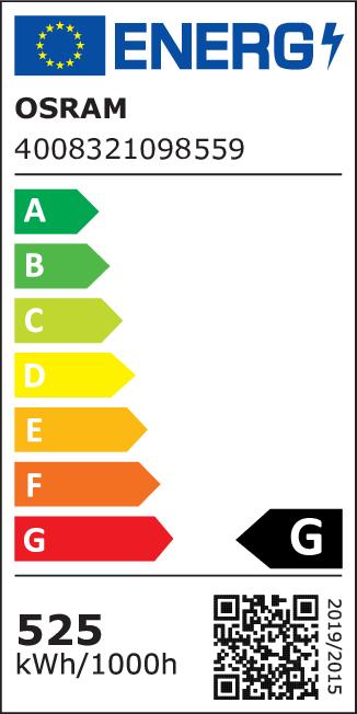 Energy Label Osram Studio lamp (500 W, GY9.5)