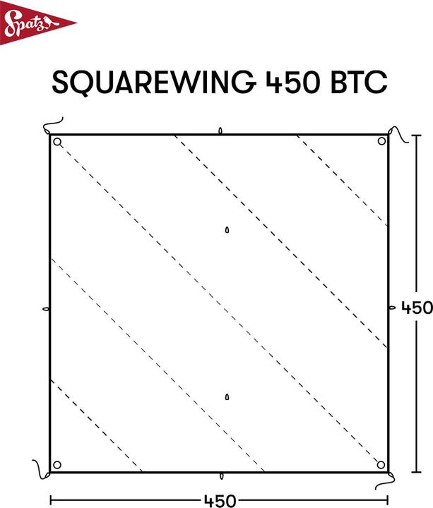 Immagine prodotto Spatz Squarewing 450 BTC (Tarp, 5.20 kg, 5 persone)